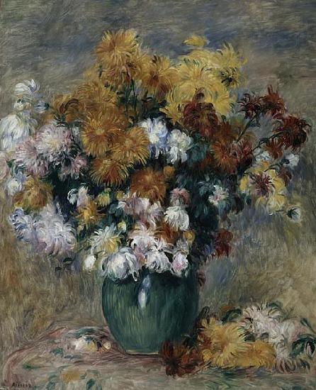 Pierre-Auguste Renoir Bouquet of Chrysanthemums oil painting image